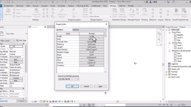 How to change Units in Revit 2023 смотреть онлайн