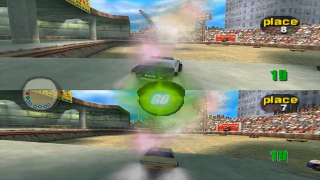 Destruction Derby 64 - Video Game Reviews смотреть онлайн