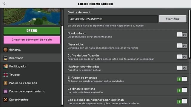 COMO PONER SEMILLAS EN MINECRAFT BEDROCK * TUTORIAL смотреть онлайн