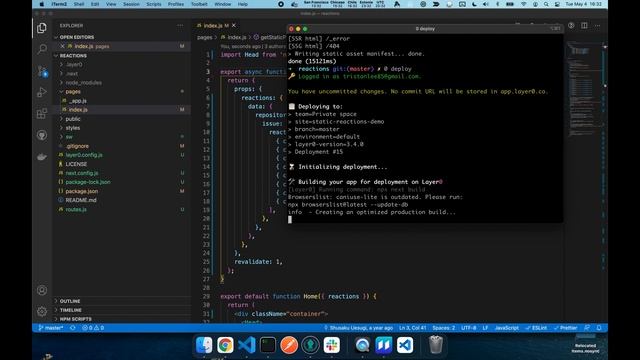 Deploying a GitHub Project to Layer0 смотреть онлайн