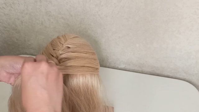 Французская коса. Плетение колосок. Пошаговое видео плетения смотреть онлайн