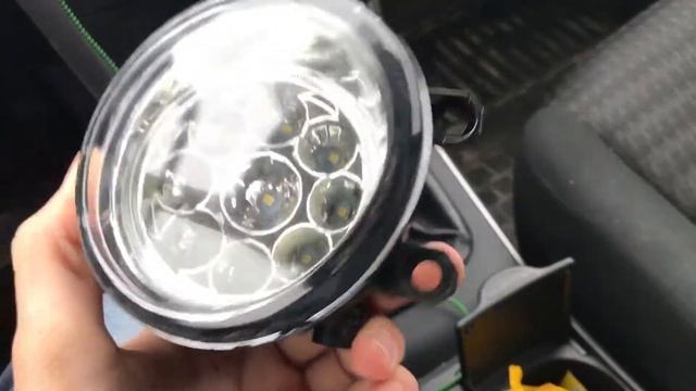 LED диодные противотуманные фары для TOYOTA COROLLA 150 (LED ПТФ ТУМАНКИ НА КОРОЛЛУ 2007-2013) смотреть онлайн