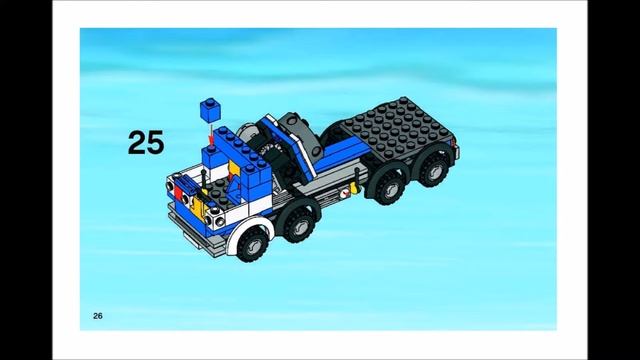 LEGO City Cement Mixer 7990 Instructions Book DIY смотреть онлайн