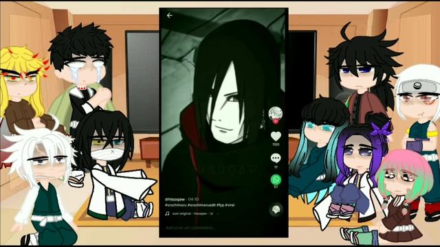 Hashiras React To Obanai's Father (orochimaru As Obanai's Father)?? /?? Reposted/repostado