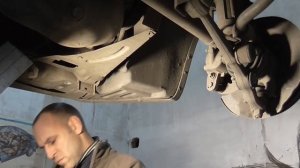 Замена шарниров растяжки '' ромашки '' без снятия, Гранта , Калина , ВАЗ 2108 - 2115