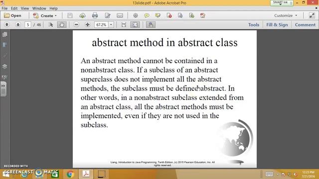 CSC201 Chapter13 AbstractClassesAndInterfaces Part1 смотреть онлайн
