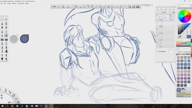 Pyrra and Jaune (Line Art) | Saturday Sketch-Play #7 смотреть онлайн