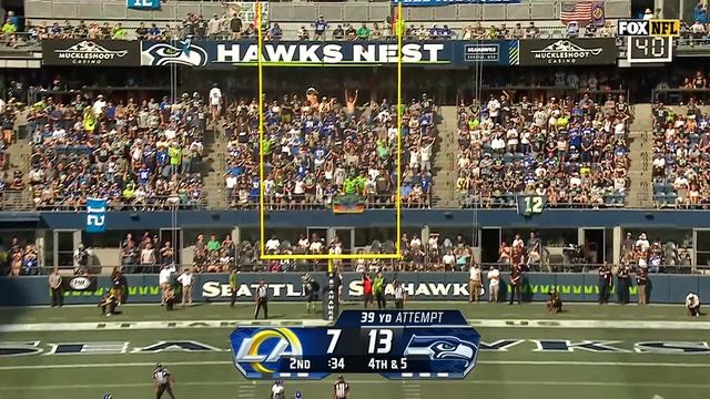 Los Angeles Rams vs. Seattle Seahawks Game Highlights | NFL 2023 Week 1 смотреть онлайн