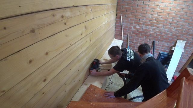 Лестница в непростой проём установка. смотреть онлайн