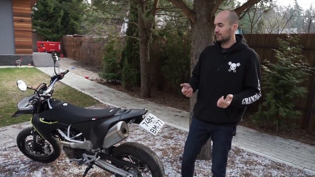 Обзор мотоцикла Хускварна от владельца (Husqvarna 701 Supermoto 2019)