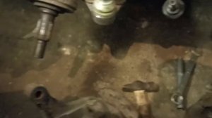 замена переднего подшипника  Вито 638