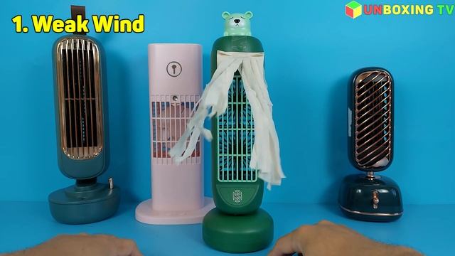 Mini Tower Fan - Humidifier Desktop Fan, Oscillating And Enjoy The Cool Summer | Unboxing & Review смотреть онлайн