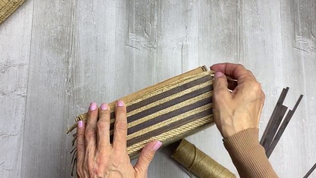 УДИВИТЕЛЬНАЯ ПЕРЕРАБОТКА КОРОБКИ ОТ ЧАЯ? Органайзер для дома своими руками. DIY идея для творчеств смотреть онлайн