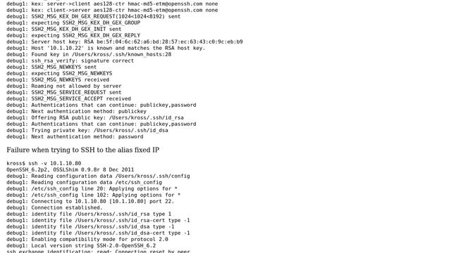 Ubuntu: SSH to network alias ssh_exchange_identification: read: Connection reset by peer смотреть онлайн