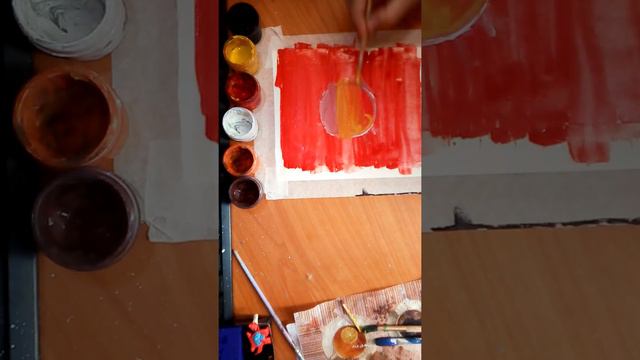 Рисую "Закат в саванне" смотреть онлайн
