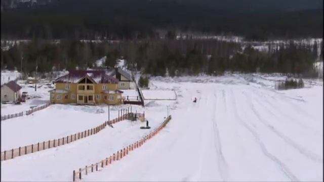 Гоуджекит, Республика Бурятия, катание с горы на тюбингах смотреть онлайн