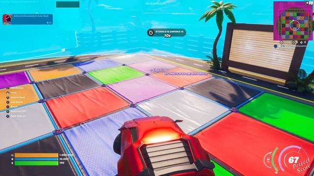Unlock Achievements in Color Dash - Fortnite Island Hopper Quests смотреть онлайн