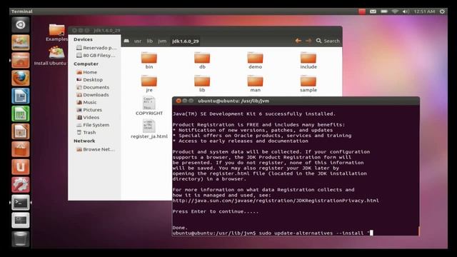 Série Ubuntu: Atualizando o JDK JRE Oracle no Linux Ubuntu 11.10 смотреть онлайн