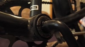 Сборка разборка велосипедной каретки тип "кочерга" US