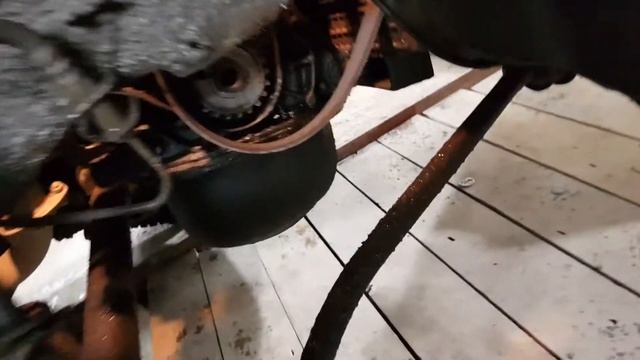 замена сальника коленчатого вала нижнего спереди где ремень ГРМ ВАЗ смотреть онлайн