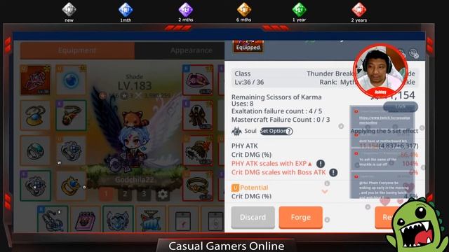 Maplestory m - Journey of the Best Ice Lightning Mage EP 06 Emblem Change смотреть онлайн