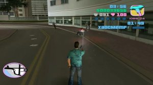 GTA Vice City - Прохождение - Миссия 035 - Байкеры - Против общества (без комментариев)