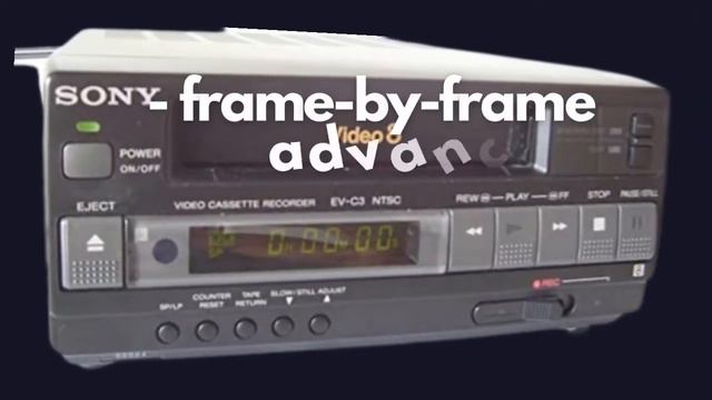 Sony EV-C3 8mm Video8 Player Video Cassette Recorder (1989) - Specs-Features - 8mm Video to Digital смотреть онлайн