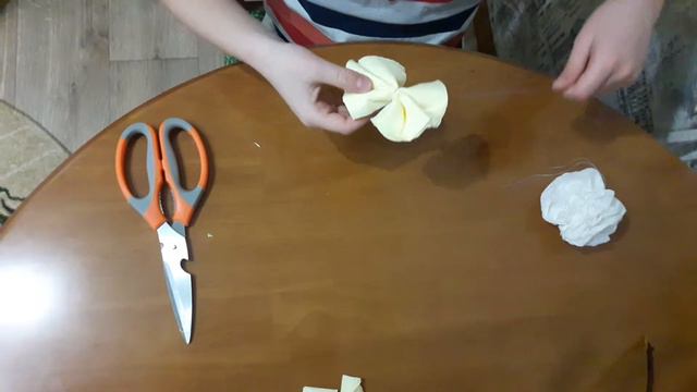 Цветок из салфеток смотреть онлайн