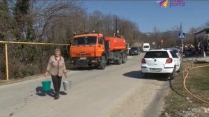 Жители села Голицыно в Адлере живут без  воды