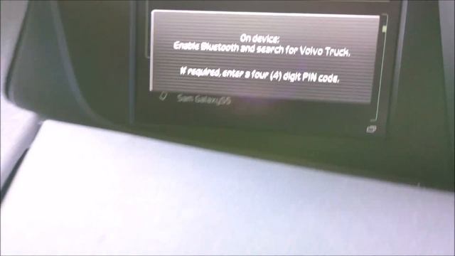 Volvo FH - bluetooth connection tip смотреть онлайн