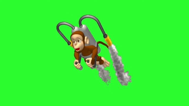 ✔️GREEN SCREEN EFFECTS: Monkey Jetpack смотреть онлайн