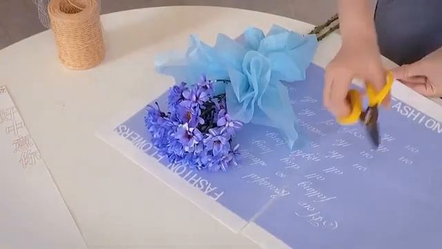 Как упаковать хризантему смотреть онлайн