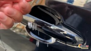 Как наклеить защитную пленку под ручки автомобиля