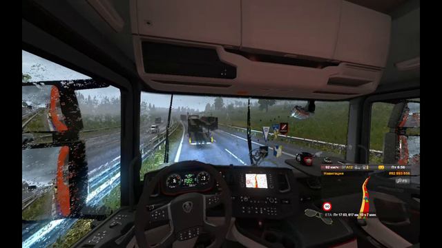 Euro Truck Simulator 2 Разметелево Волдай № 3 Рейс Разметелево- Москва смотреть онлайн