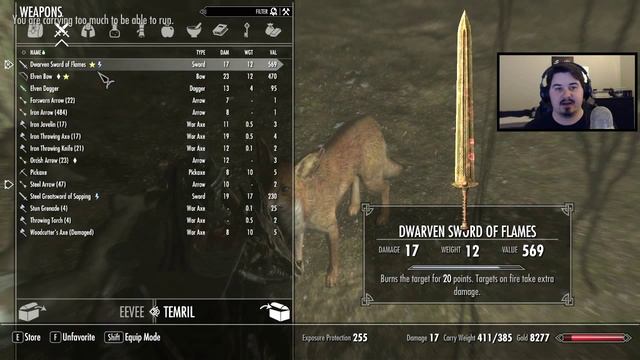 GIANT OF THE MINE! - Skyrim: Live Another Life Let's Play 76 (PC) (Mods) смотреть онлайн