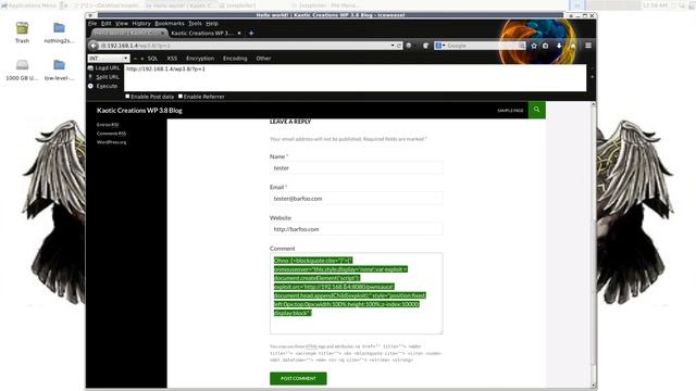 WordPress 3.x Persistent XSS to RCE (CVE-2014-9031) смотреть онлайн