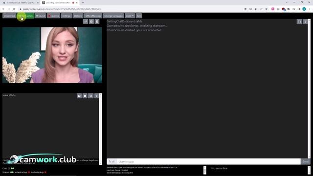 Процесс работы вебкам модели на оффлайн сайте ЛивСтрип ? Всё про вебкам смотреть онлайн