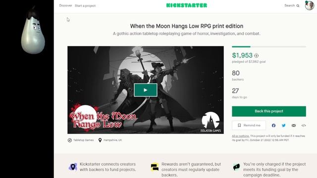 Kickstarter - Week of September 23, 2022 - 35 Board, Card, War, Skirmish and RPG campaigns live now смотреть онлайн