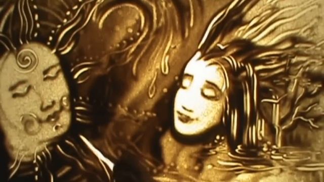 Alizbar/Сeltic harp Кельтская арфа &Песочная анимация Елены Жемиря /Dreams of Rebecca/Рисунки песко смотреть онлайн