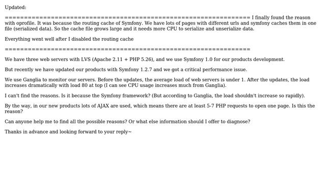 DevOps & SysAdmins: Performance issue with Apache, PHP and Symfony смотреть онлайн