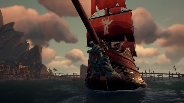 Blighted Ship Set Reveal Trailer - Official Sea of Thieves смотреть онлайн