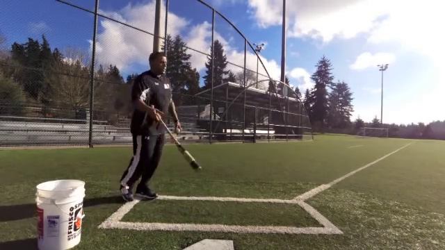 Furthest Baseball Ever Hit- Big League Prep Fungo Hitting Drill смотреть онлайн
