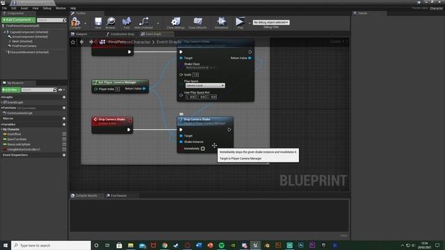 Head Bobbing | First Person Walking Camera Shake - Unreal Engine 4 Tutorial смотреть онлайн