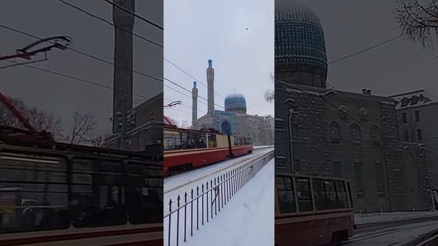 любимое средство передвижение 🚊 #мечеть #трамвай #горьковская смотреть онлайн