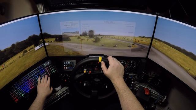 Heusinkveld sim sequential shifter, and fitting to sim rig and dirt rally test смотреть онлайн