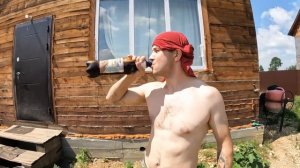 СТРОЮ КАРКАСНЫЙ ГАРАЖ СВОИМИ РУКАМИ. ФУНДАМЕНТ