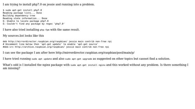 Raspberry Pi: Apt-get unable to locate package смотреть онлайн
