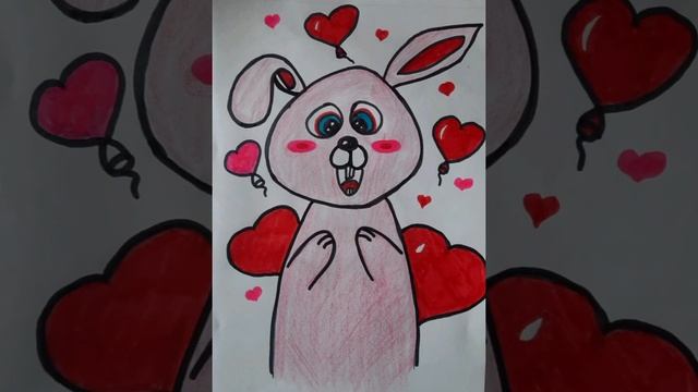 Как нарисовать РЫБУ/Легкий и красивый рисунок смотреть онлайн