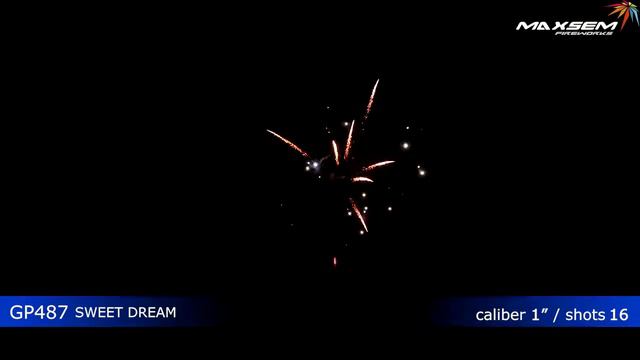 Фейерверк SWEET DREAM (1"х16) GP487 смотреть онлайн
