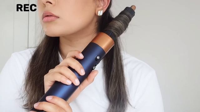 DYSON AIRWRAP TUTORIAL - BIG BLOW DRY CURLS смотреть онлайн